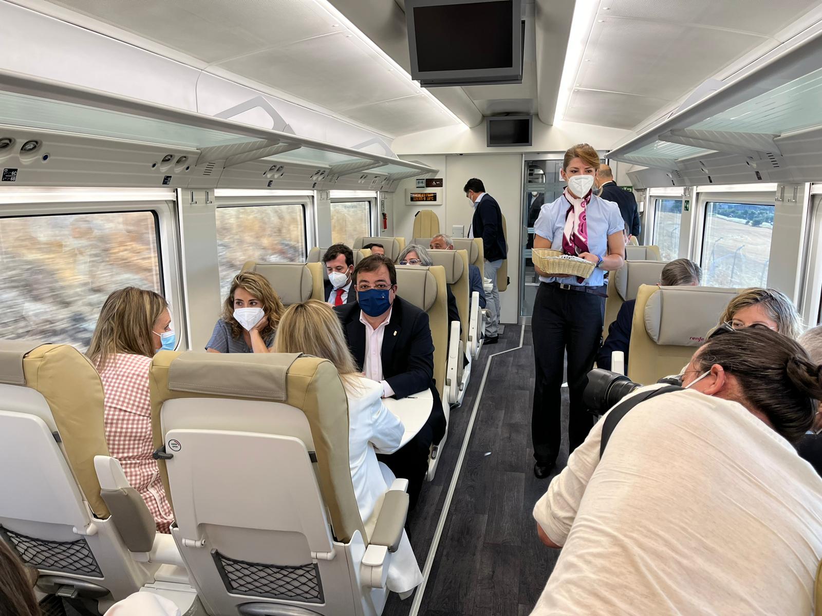 El tren se pone en marcha