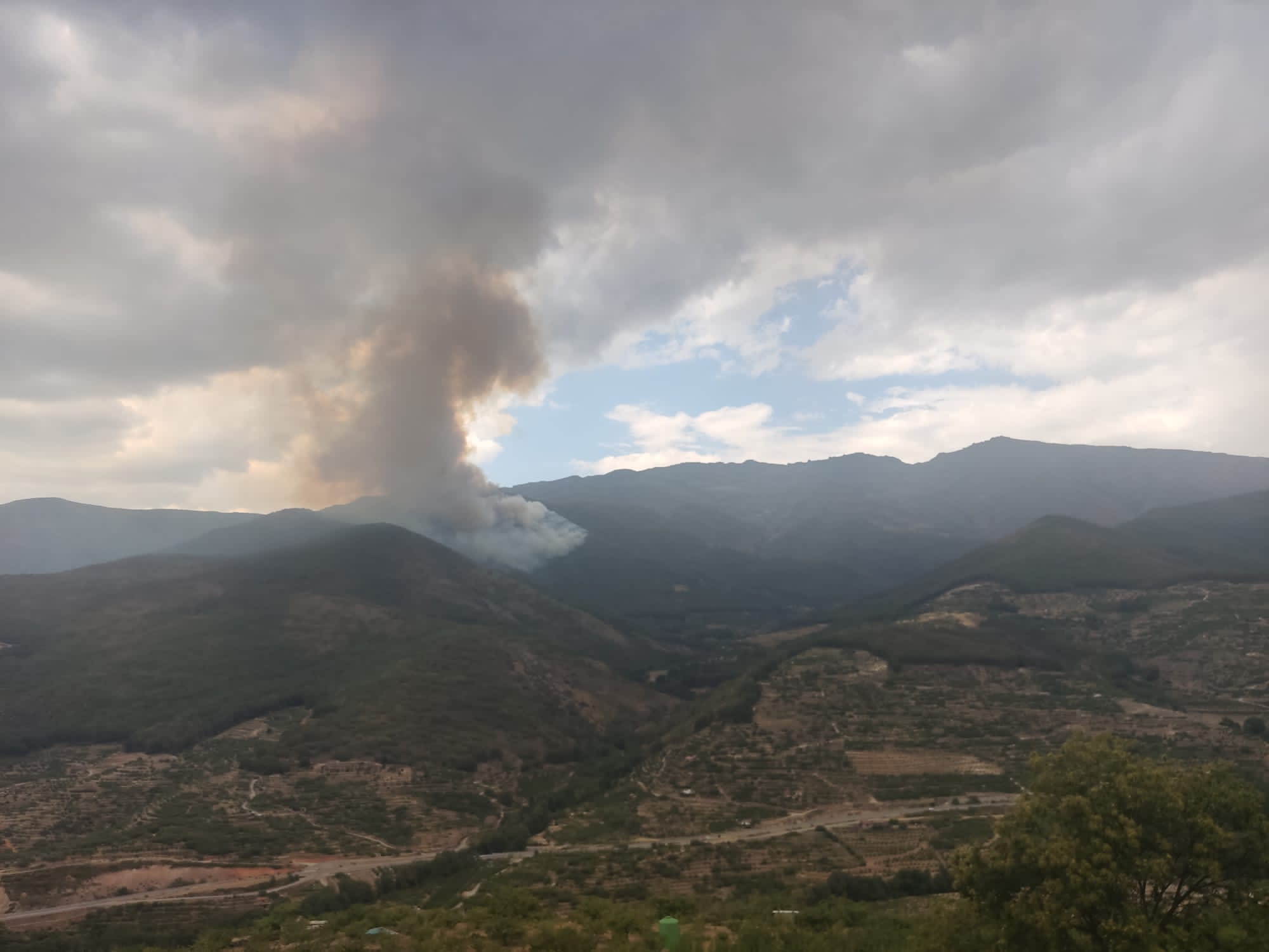 Incendio Tornavacas