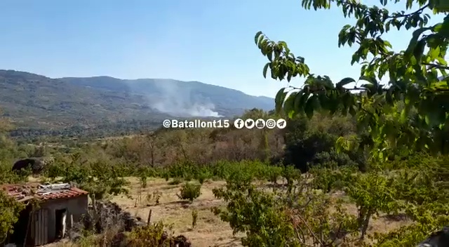 Imagen del incendio