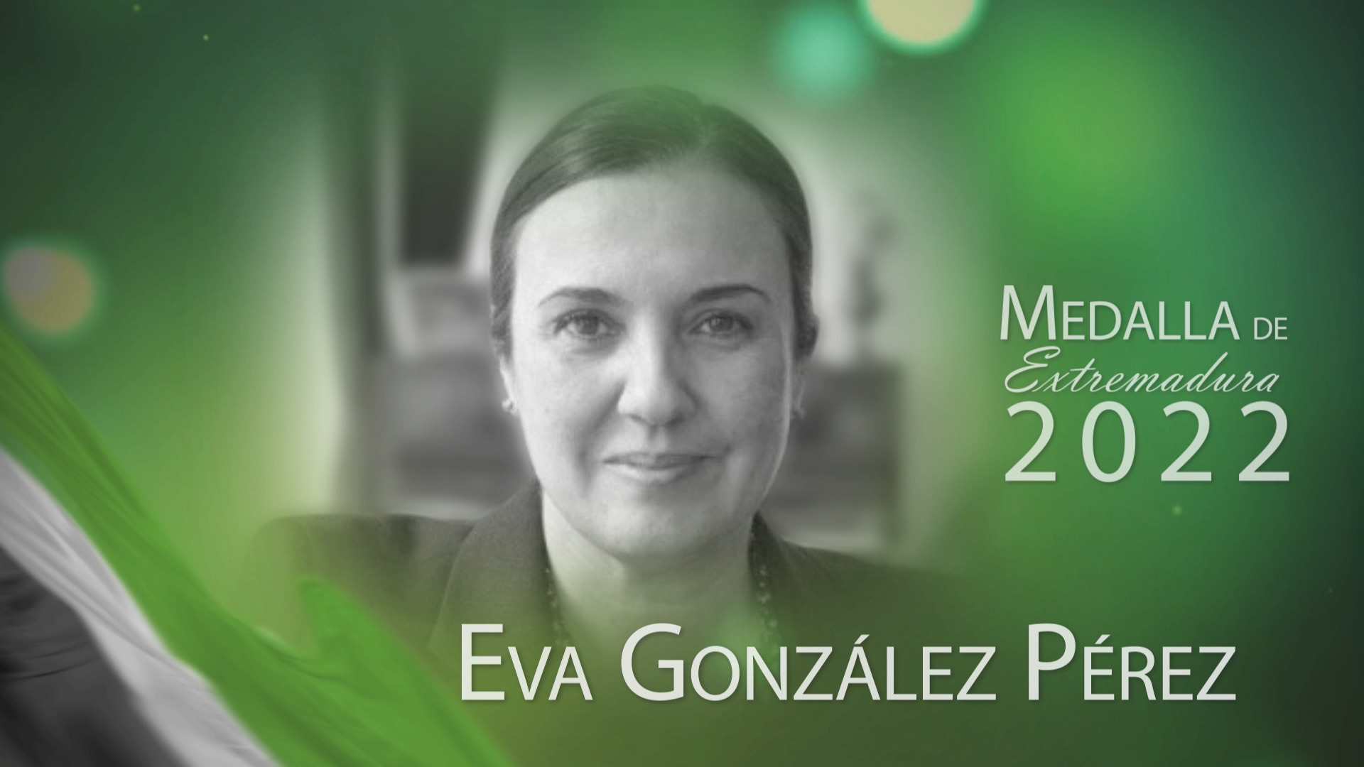 Eva González, Medalla de Extremadura