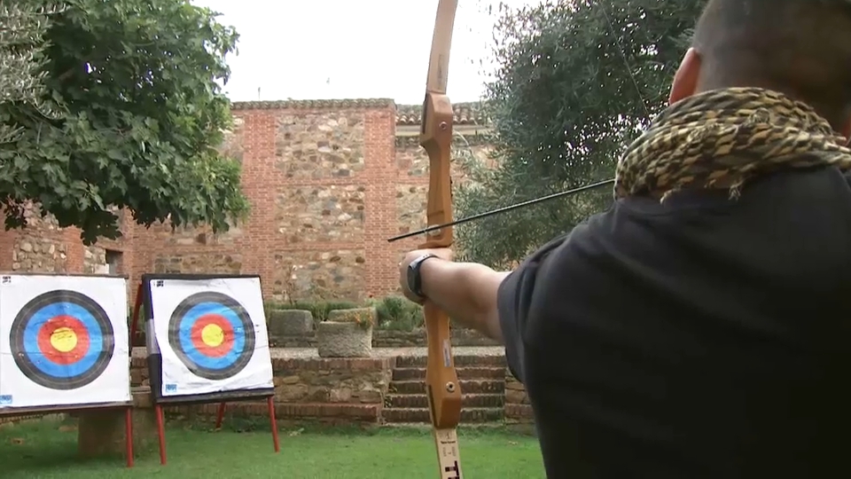 Arquero en Cáceres