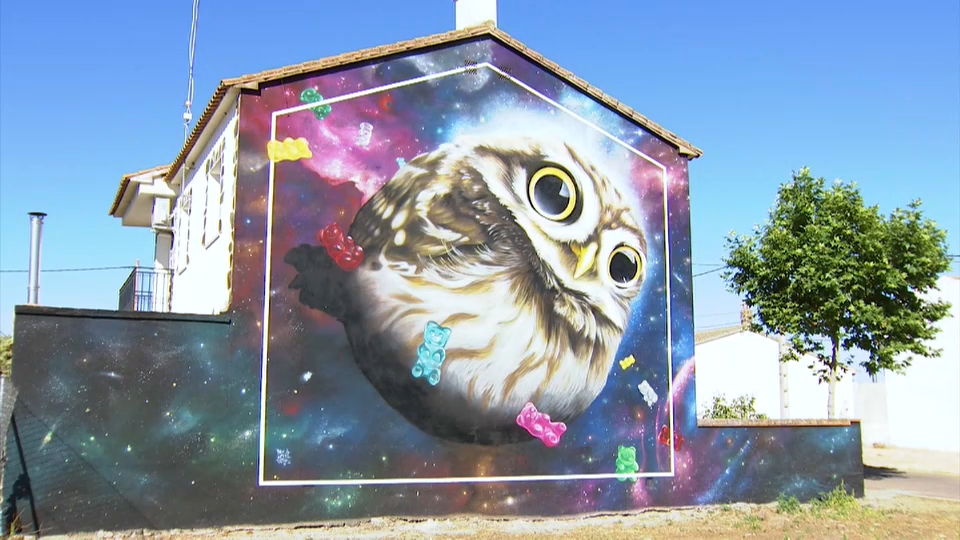 Grafitti en Villar del Pedroso