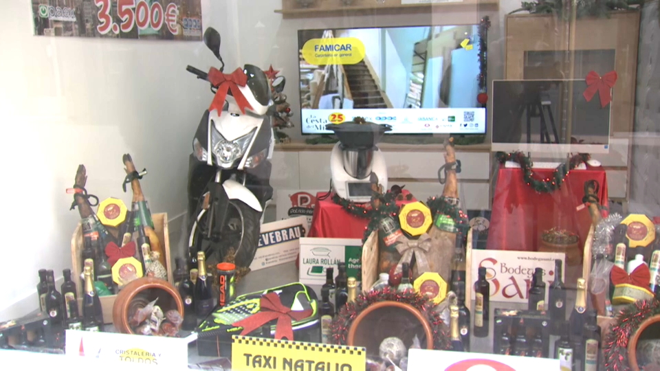 Cesta de Navidad en Villanueva de la Serena