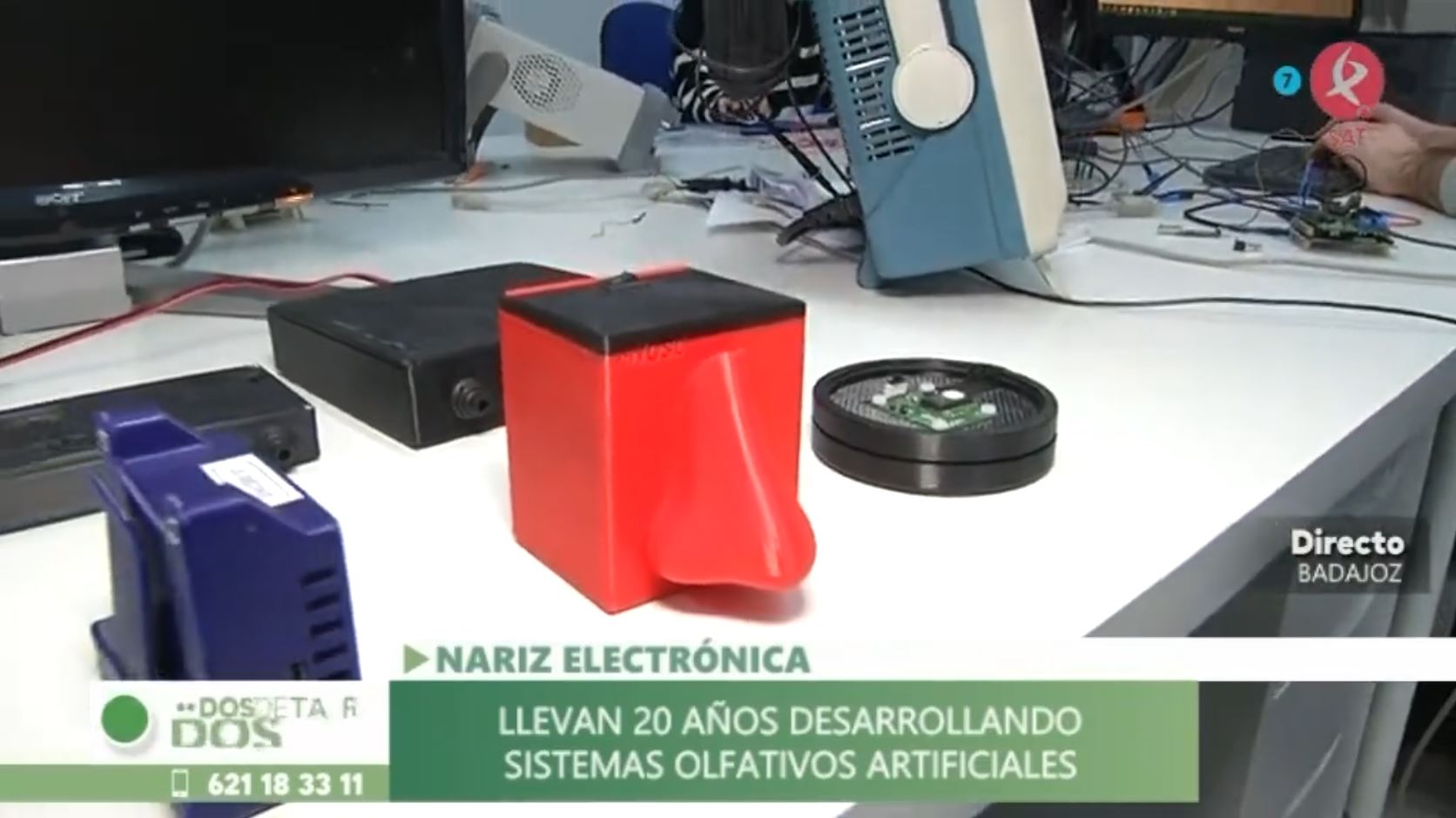 La nariz electrónica made in Extremadura Canal Extremadura