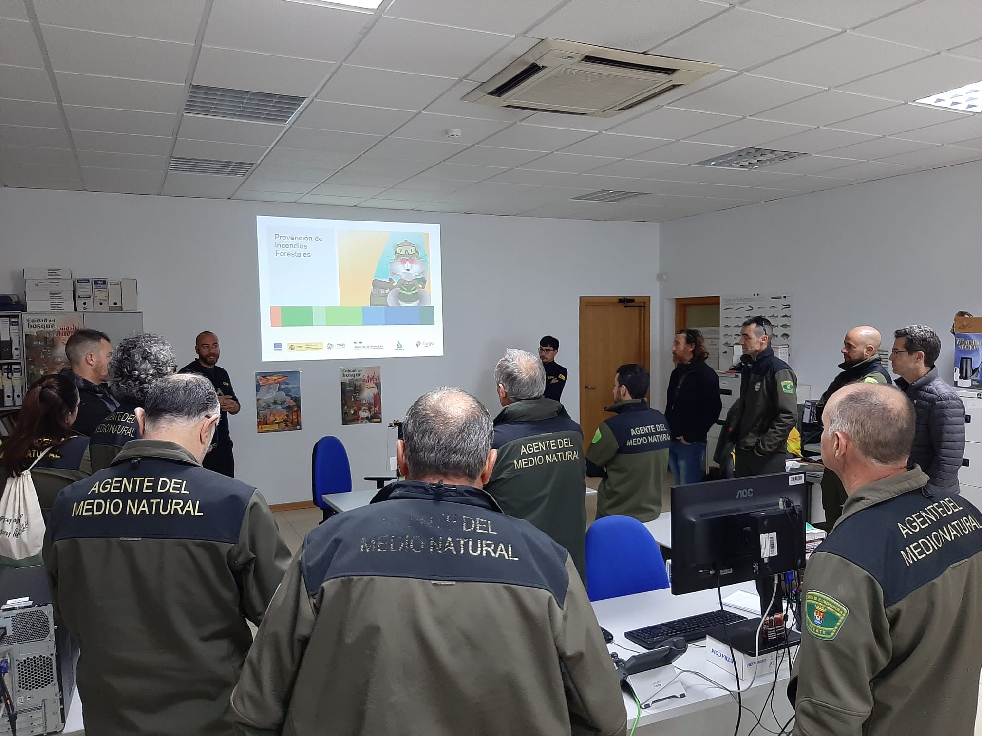 Charlas para la prevención de incendios
