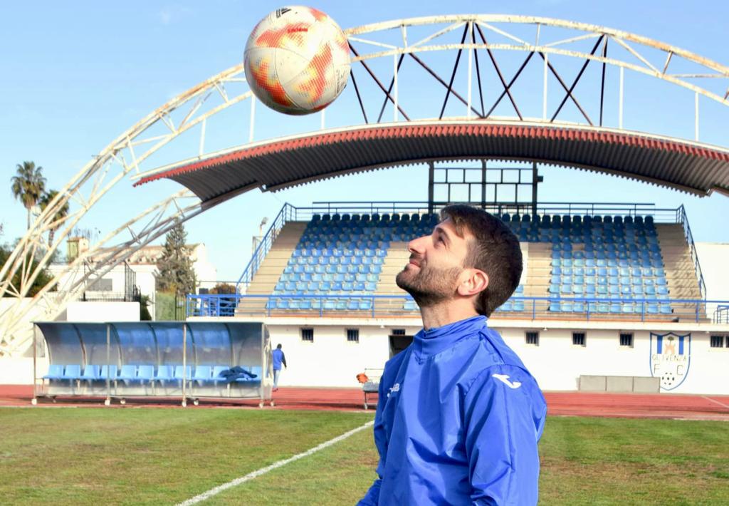 Emilio Tienza en el Municipal de Olivenza
