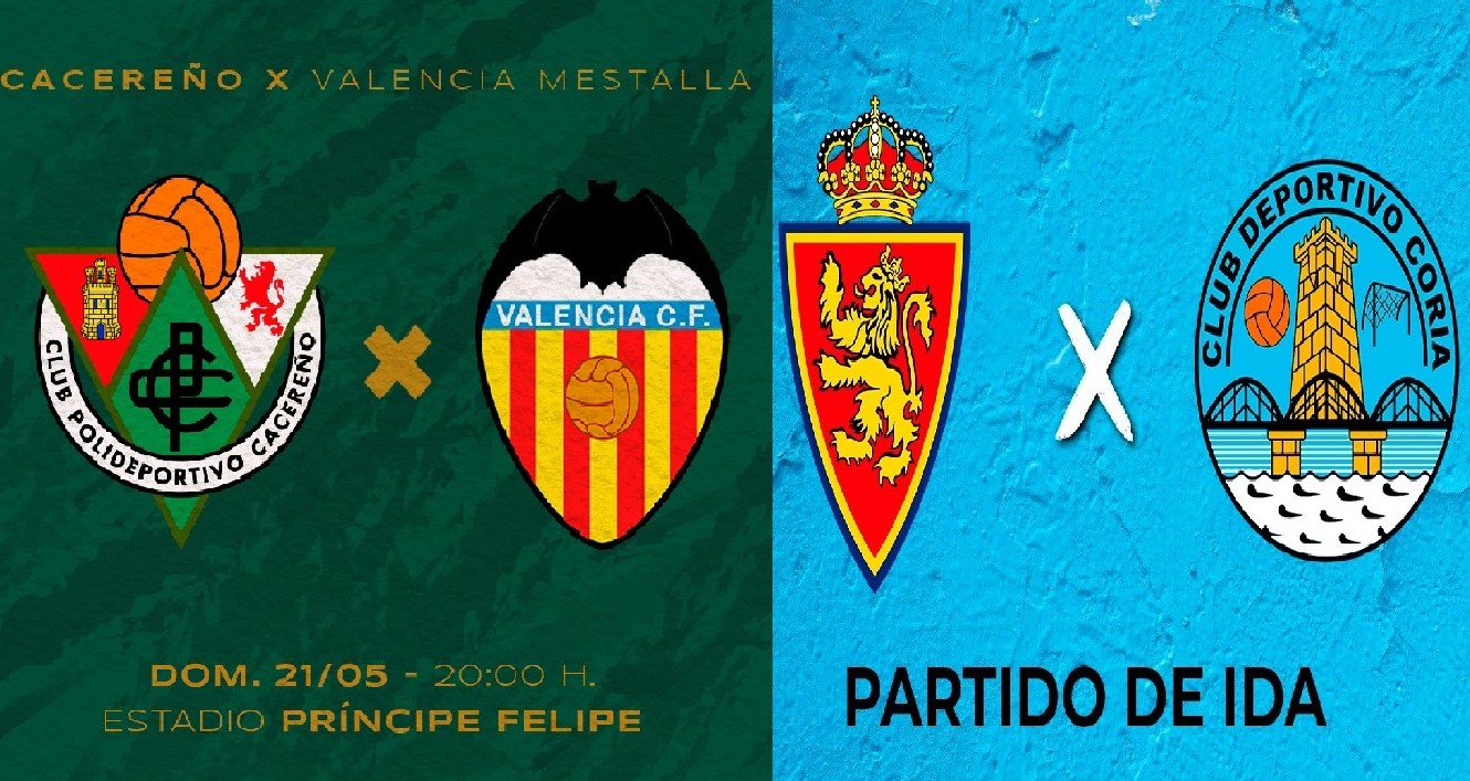 Carteles Cacereño y Coria