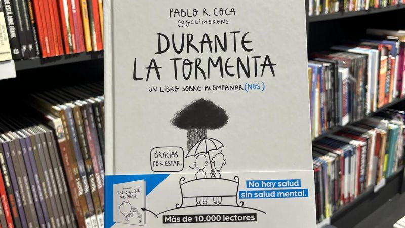 Pablo R. Coca (Occimorons): salud mental con viñetas en la feria del libro de Badajoz | Canal Extremadura
