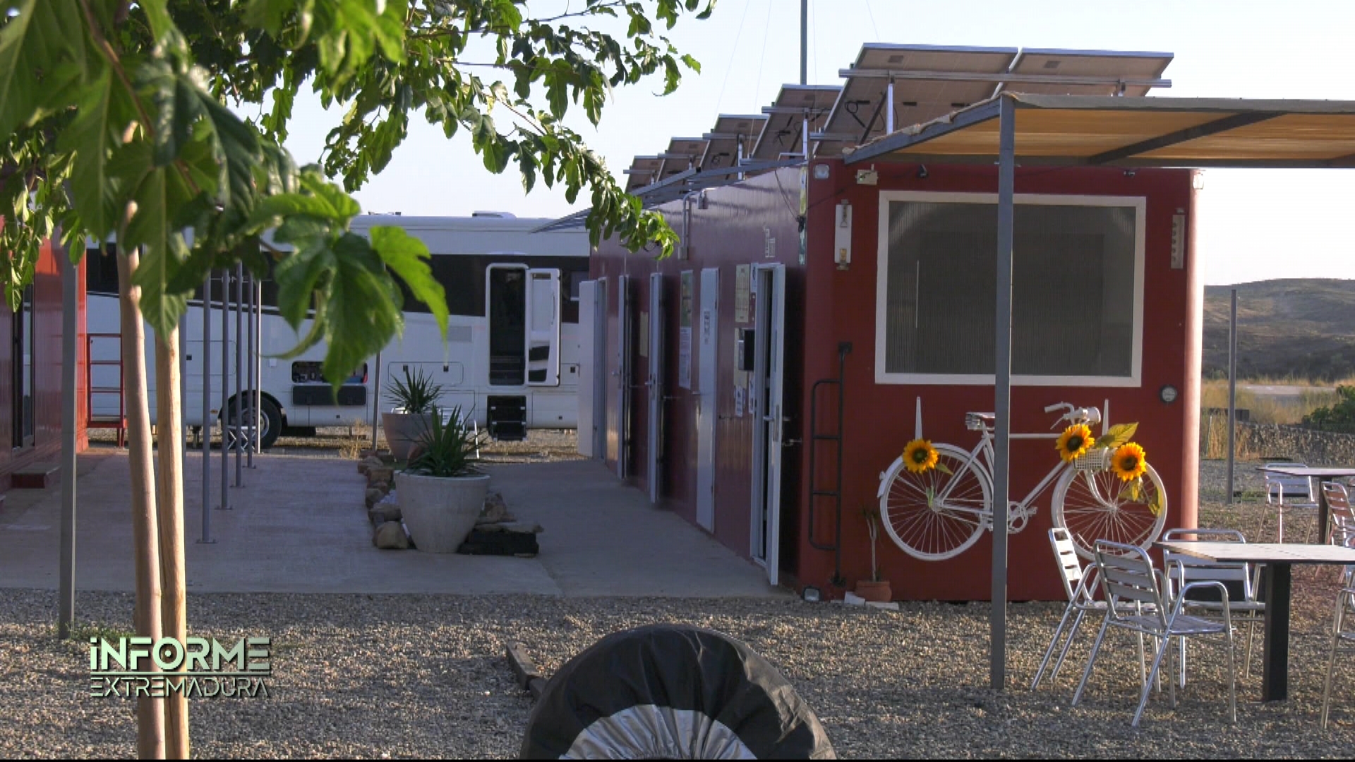 caceres natura camper park, área de autocaravanas en Cañaveral