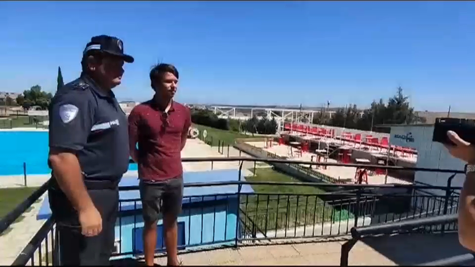 Así salvaron a una mujer de ahogarse en Cáceres