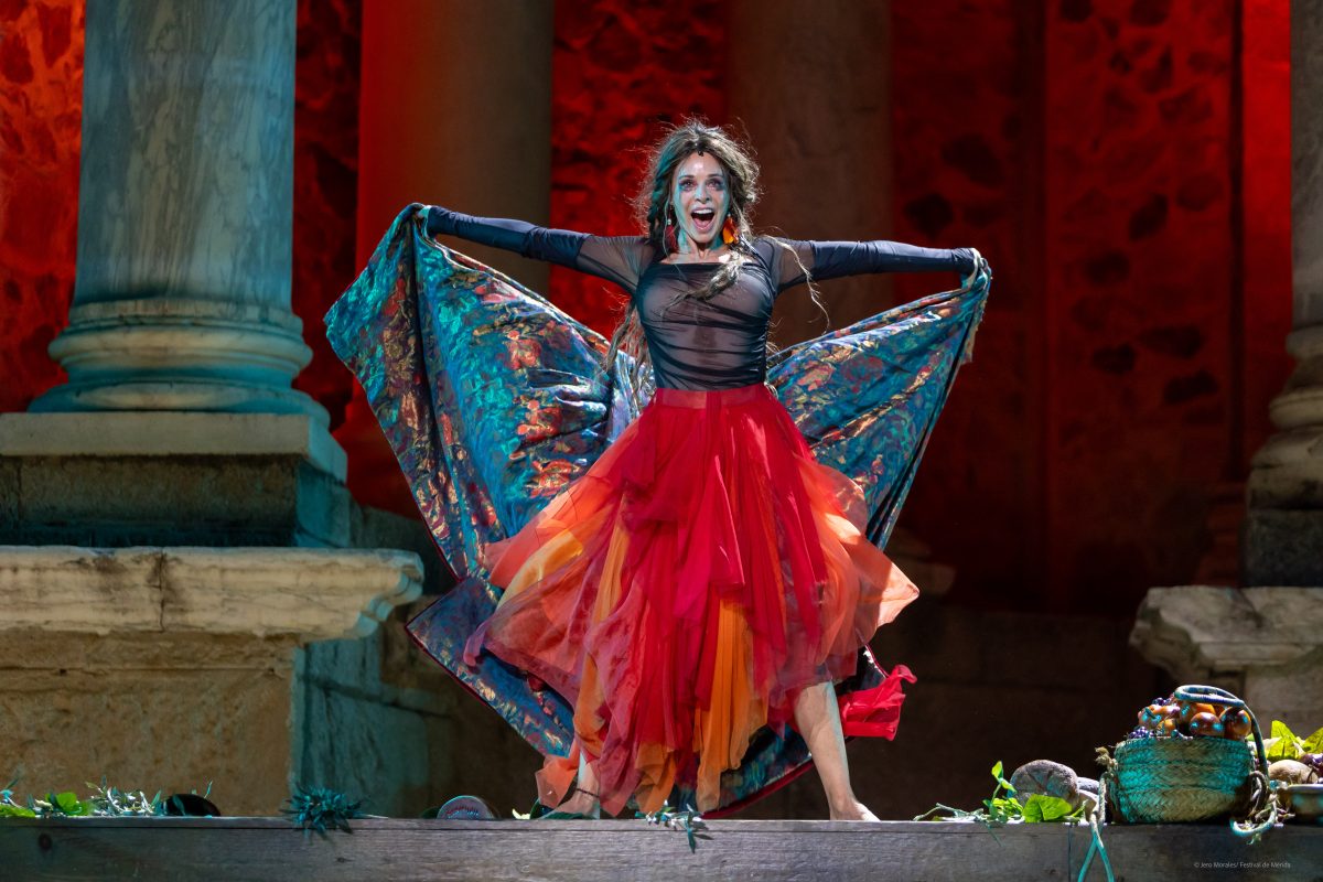 Belén Rueda se desgarró con Salomé ante el público del Festival de Mérida