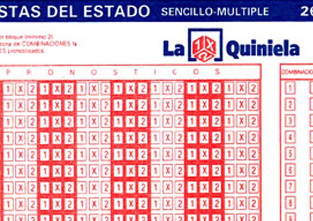 Quiniela de pronósticos.