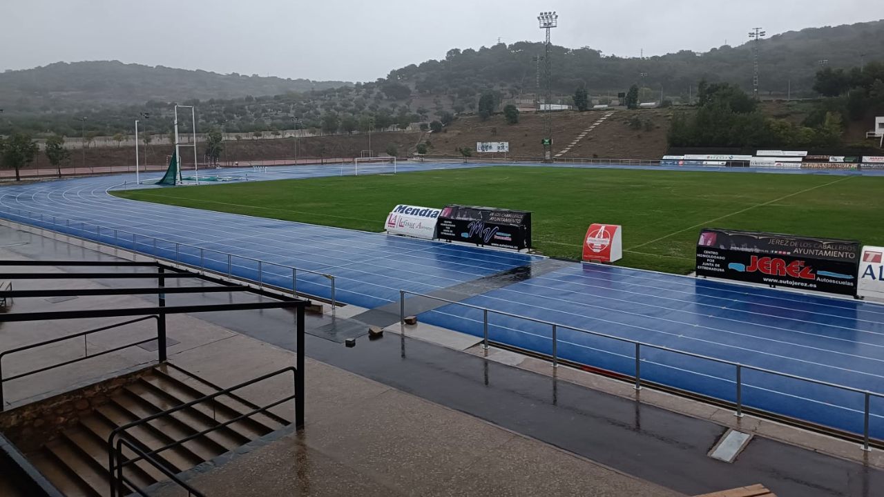 Suspendido el partido entre el Jerez y el Coria