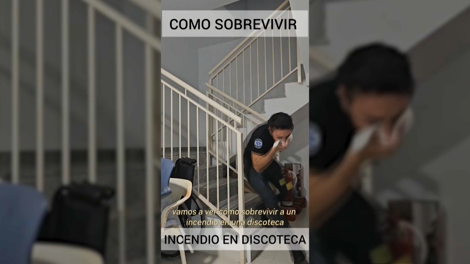 Cómo sobrevivir al incendio en una discoteca