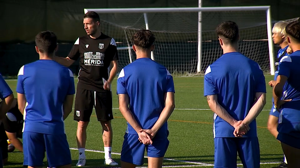 Entrenamiento del Mérida 
