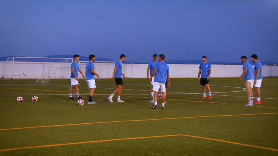 Entrenamiento del Hernán Cortés