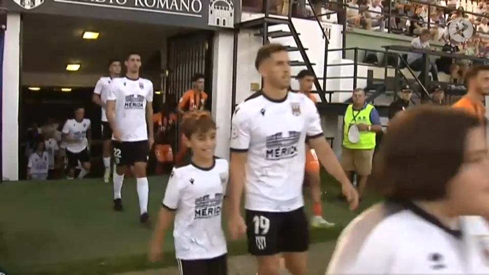 último partido del Mérida en el Romano