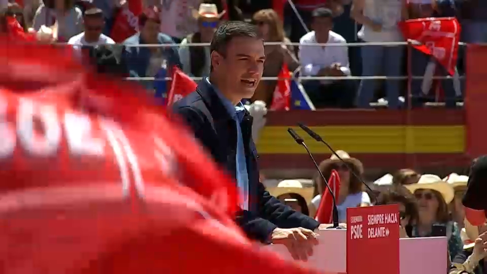 pedro sánchez en ´merida