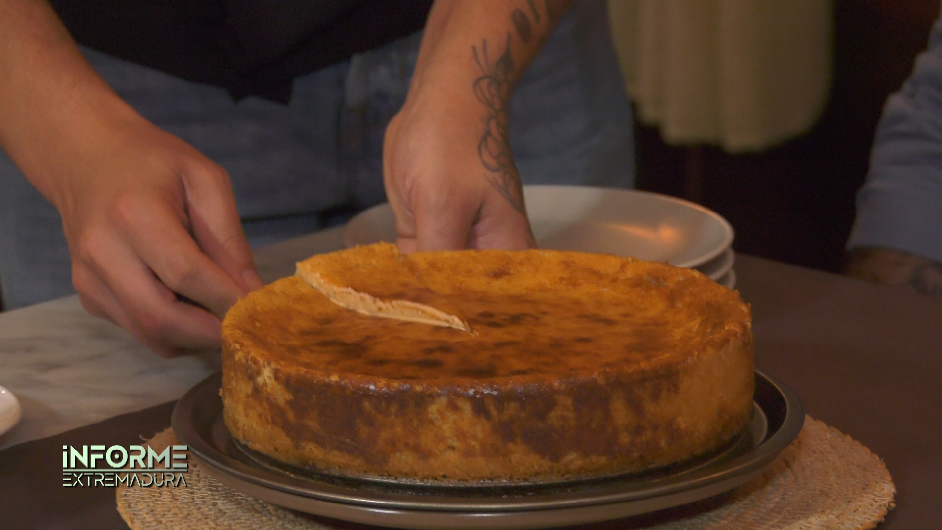 tarta de qeuso con perrunillas