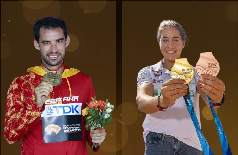 Álvaro Martín Uriol y Estefanía Fernández