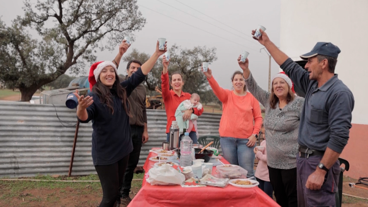 Migas y churros para dar la bienvenida a la navidad