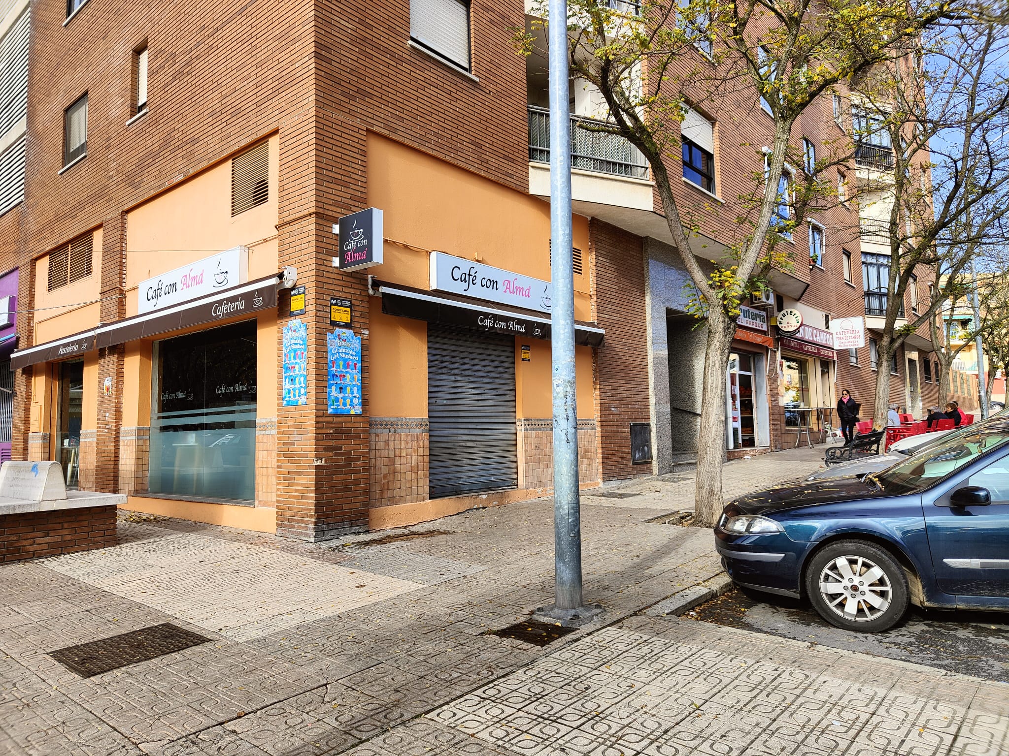 Una de las cafeterías que han sufrido un atraco