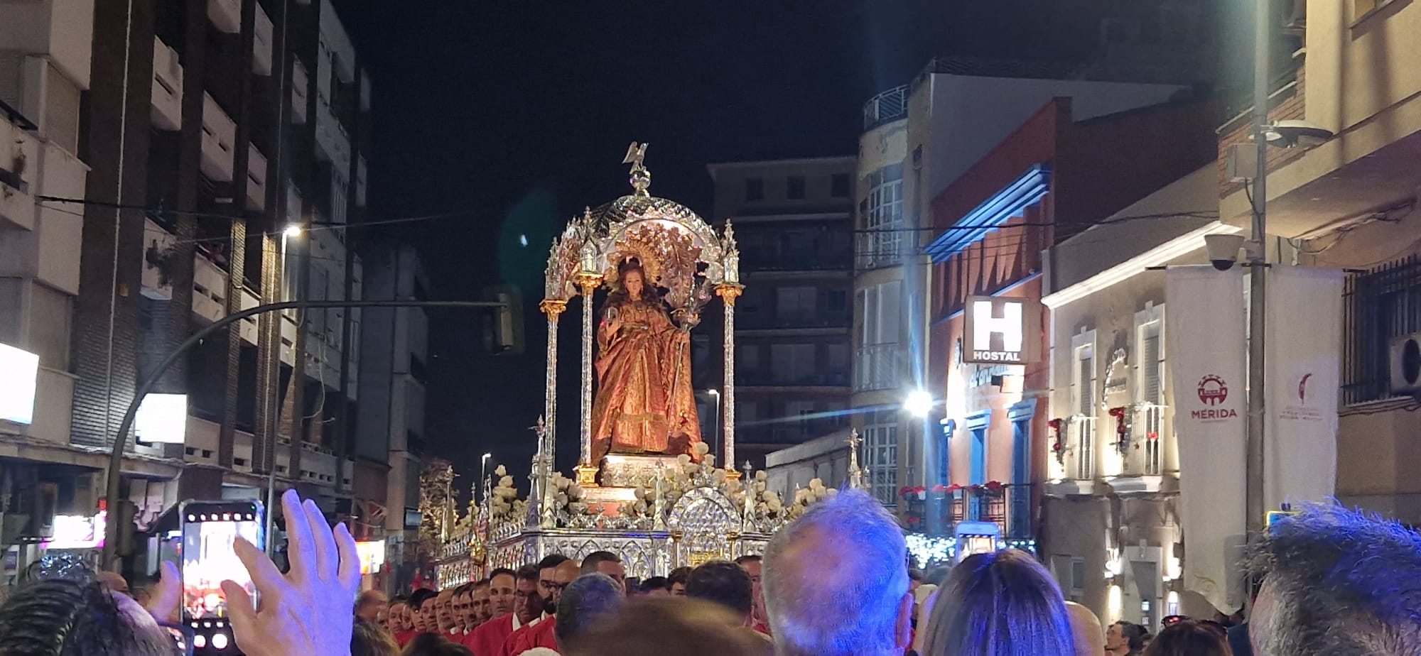 Procesión de la Mártir en Mérida