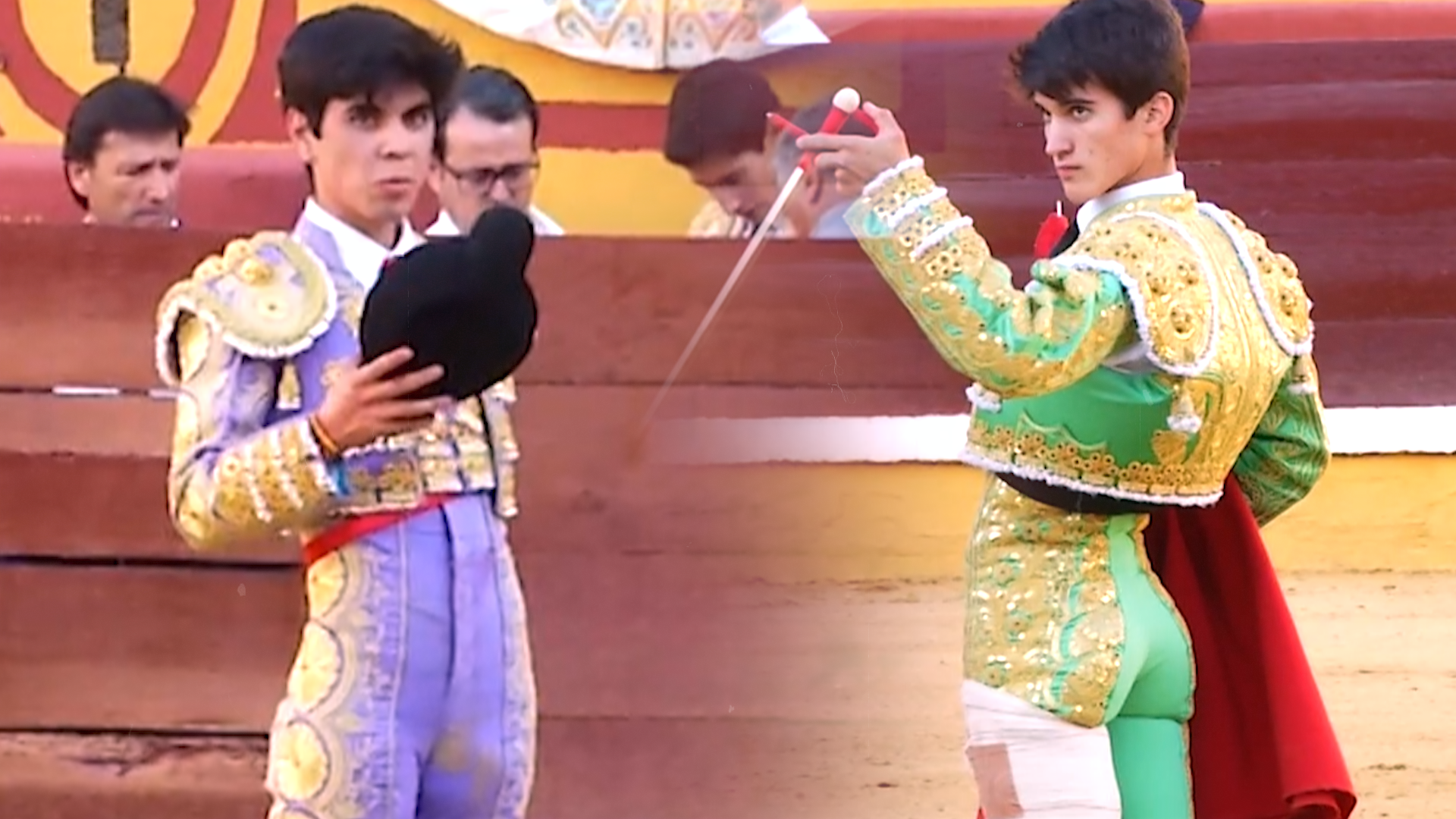 Sergio Domínguez, Sergio Sánchez, Rivalidad, Novilleros, Olivenza, Juan Bazaga, Tierra de Toros, Canal Extremadura