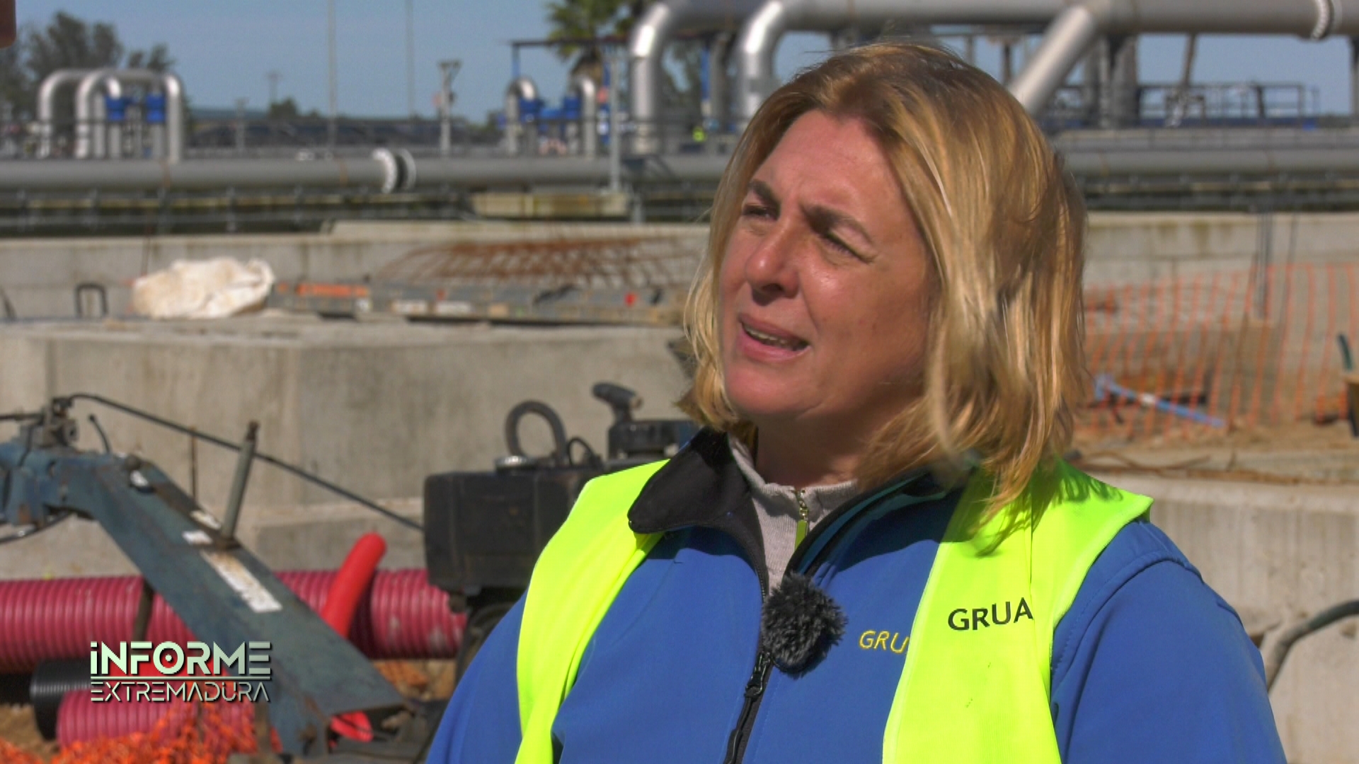 Ana Mari, grúas MAI, informe Extremadura