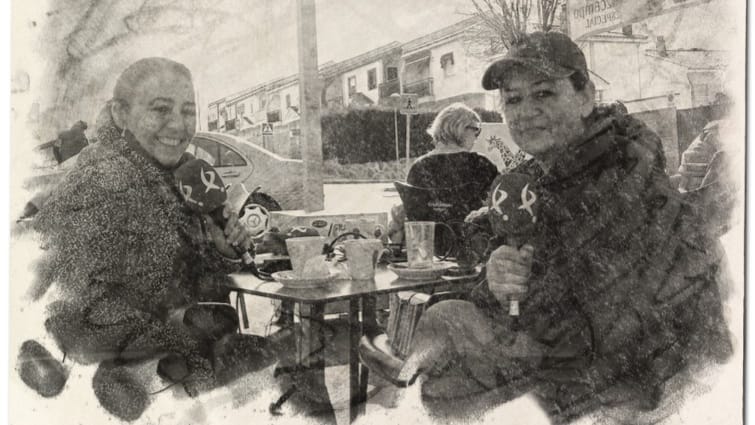 Hermanas Toni y Marisa, donada y donante de médula ósea