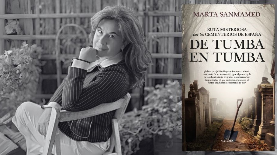 La autora y su libro