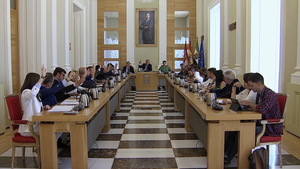 Pleno del Ayunramiento de Cáceres