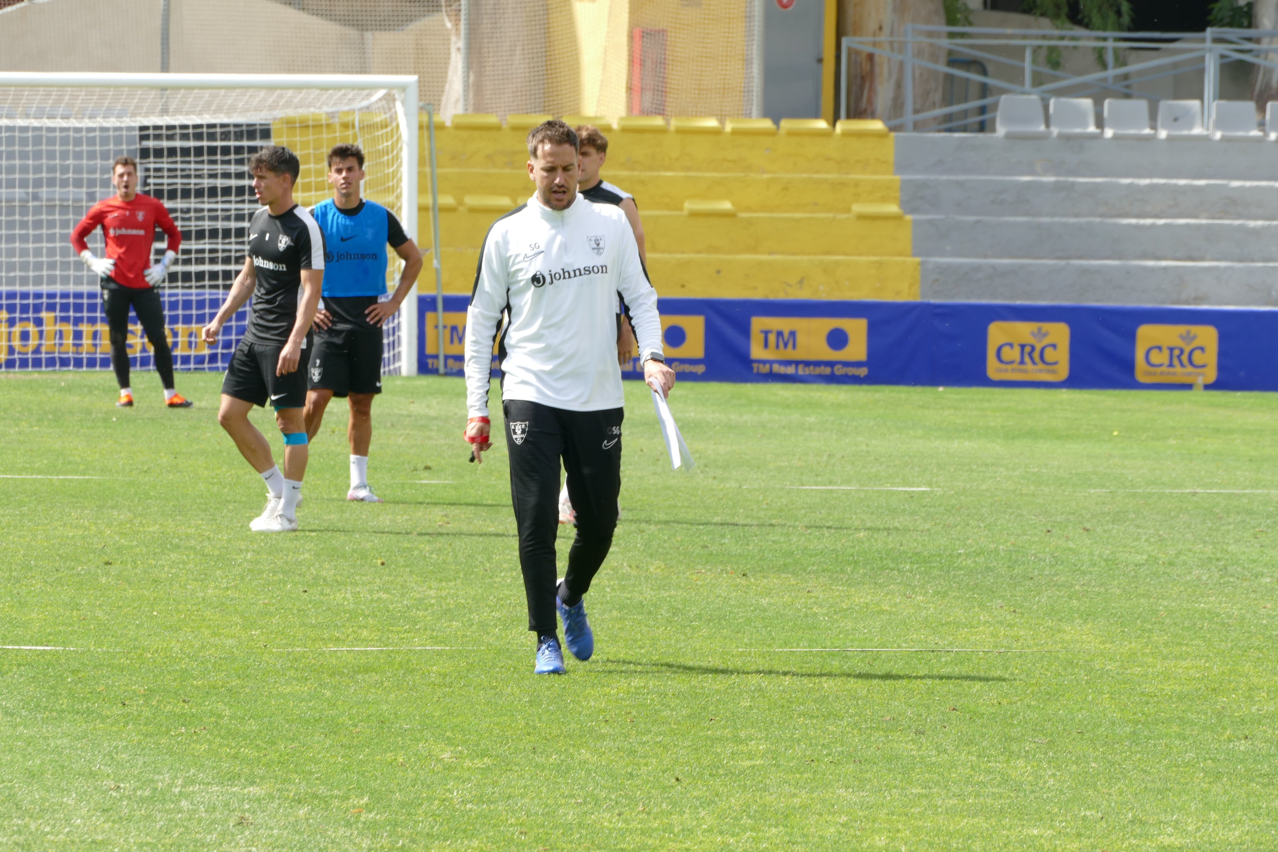 Sergi Guilló, próximo entrenador del Mérida, en su etapa en el Orihuela.
