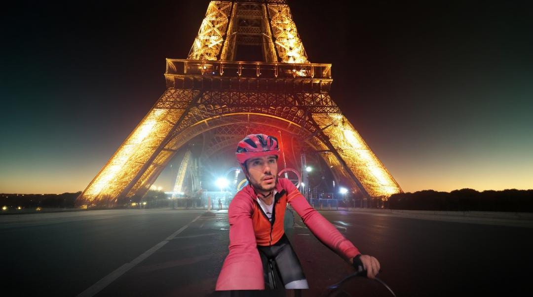 Jaime saliendo de Paris