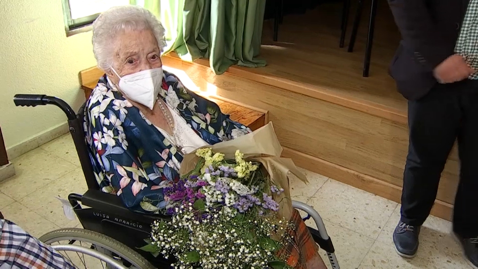 Luisa Aparicio, 102 años