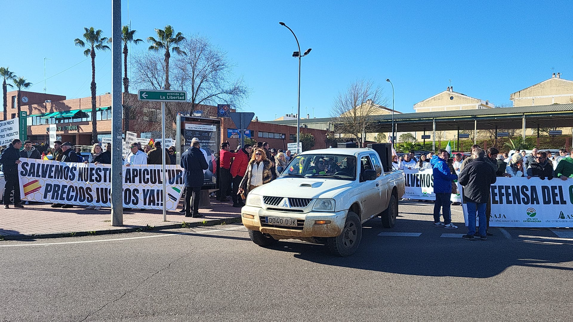 Manifestación en Mérida