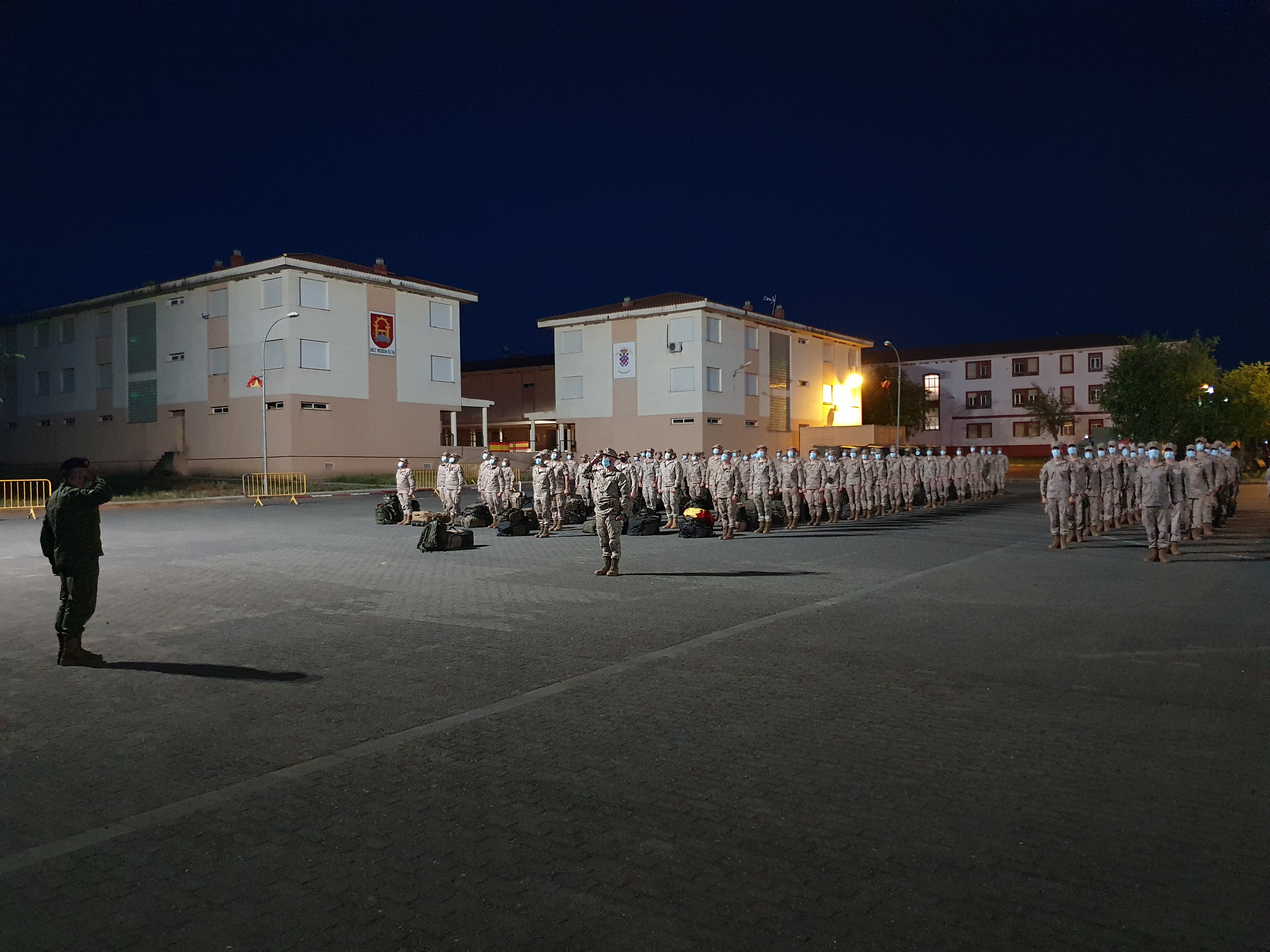 Militares de la Brigada Extremadura XI, de nuevo en Badajoz