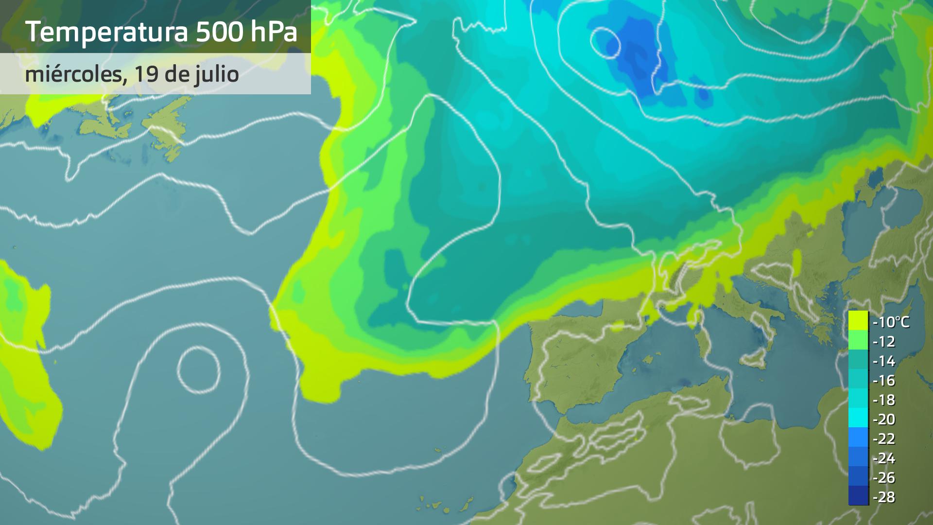 Tª 500 hPa