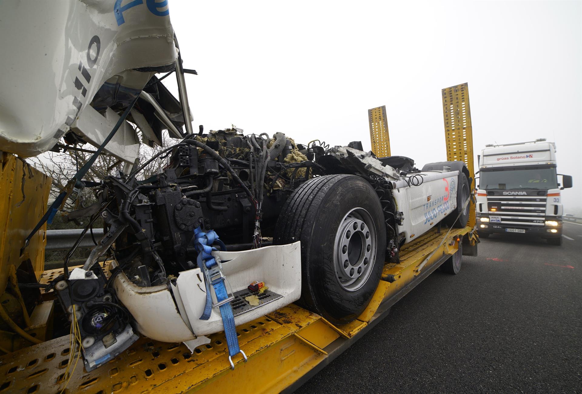 Imagen del accidente múltiple | EFE