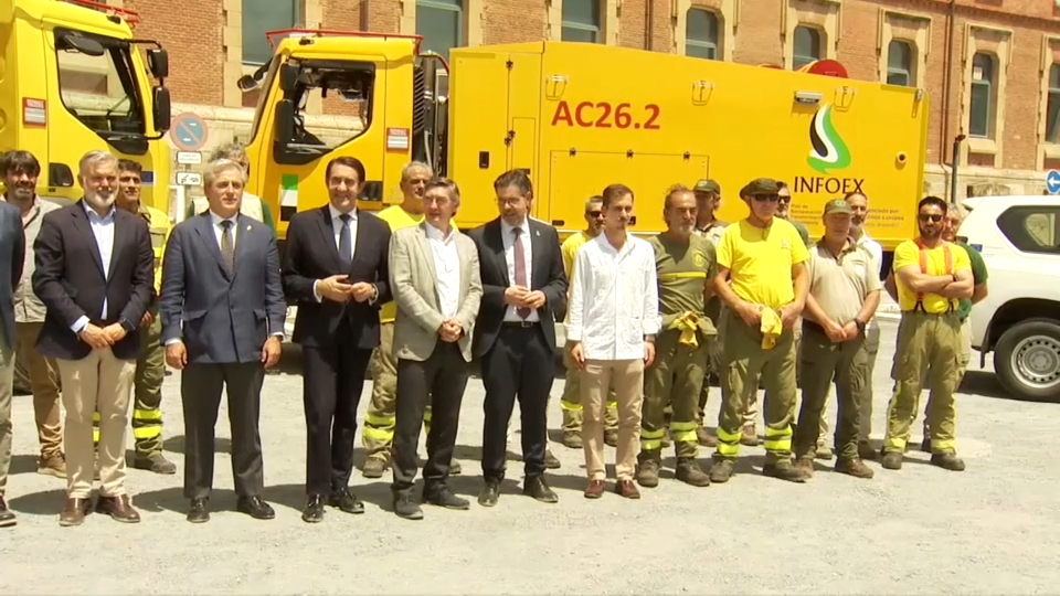 Extremadura y Castilla y León firman un protocolo de colaboración para la prevención y extinción de incendios forestales