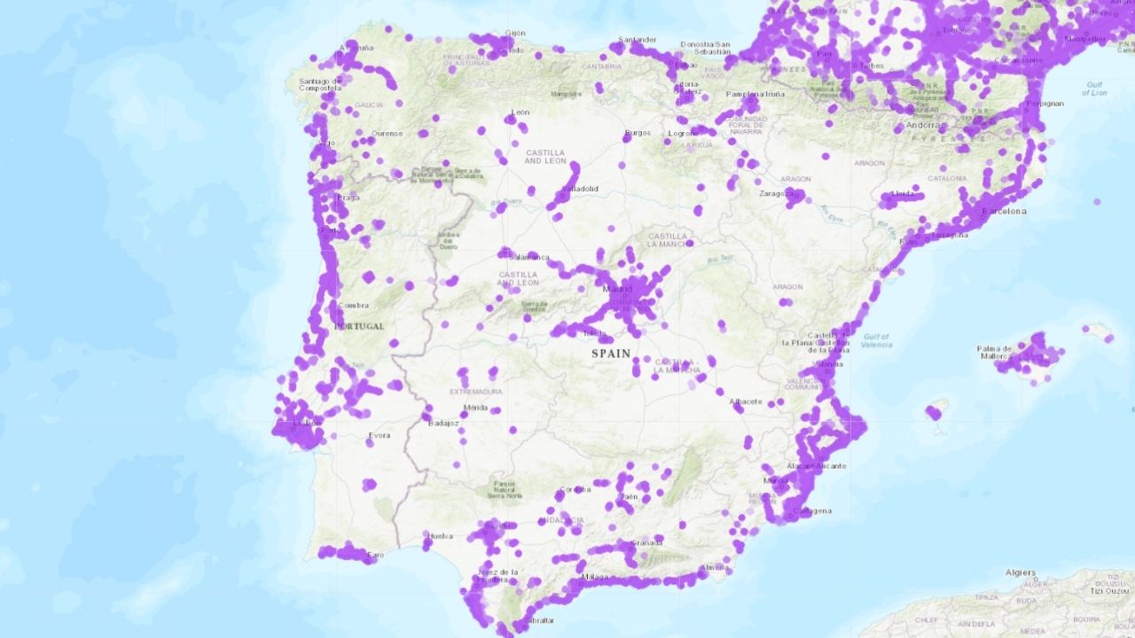 Mapa del 5G en España | Nperf