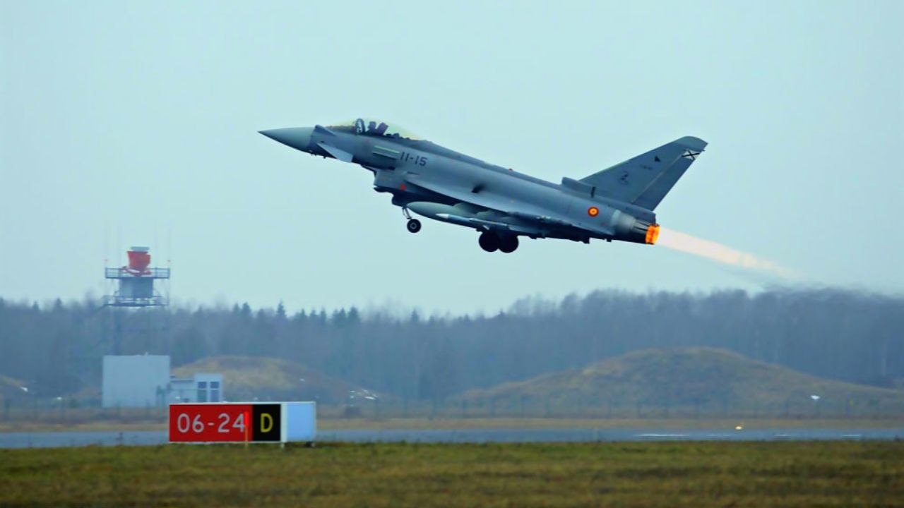 Imagen de archivo de un avión Eurofighter | Ejército del Aire