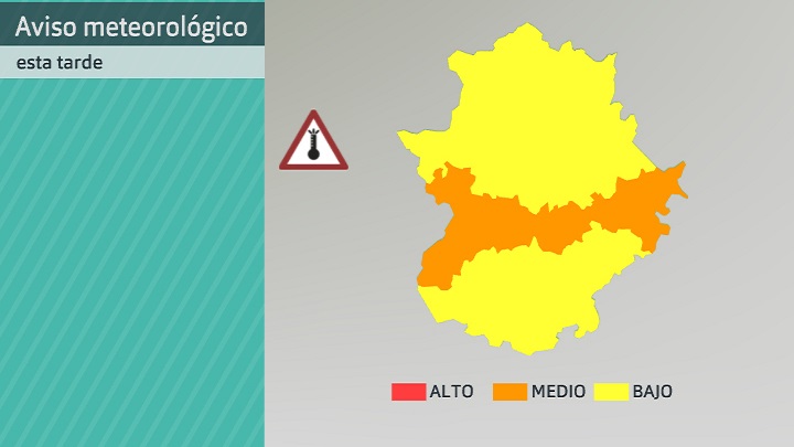 Aviso meteorológico (Aemet) por altas temperaturas para hoy viernes 22 de julio