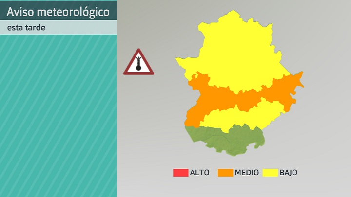 Avisos por altas temperaturas Aemet para hoy jueves 16 de junio