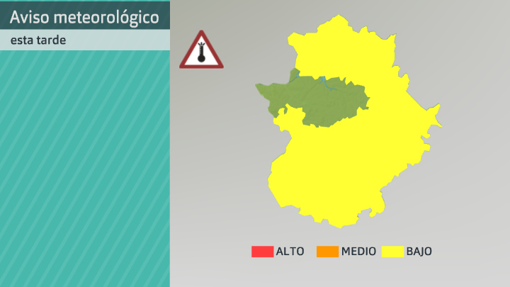 Aviso de AEMET por altas temperaturas para hoy jueves 2 de julio
