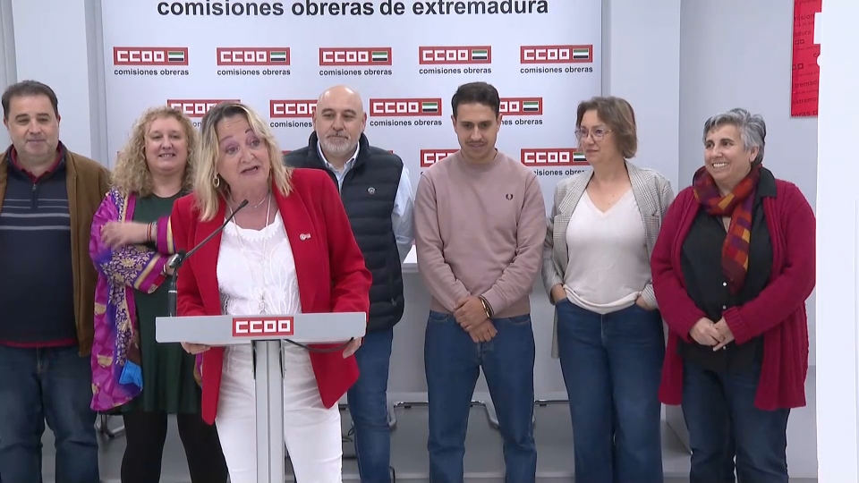 María Berrocal relevará a Encarna Chacón al frente de CCOO Extremadura