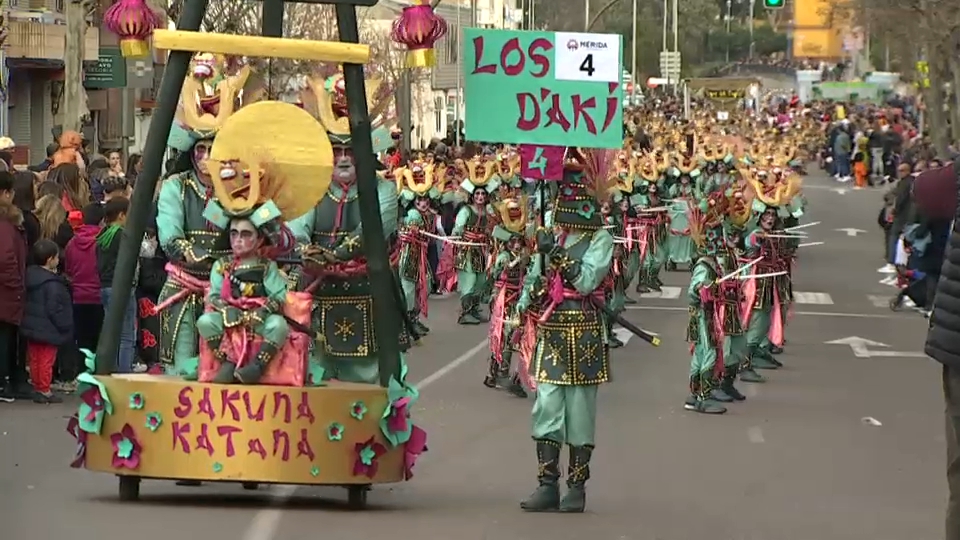 desfile de carnaval de Mérida