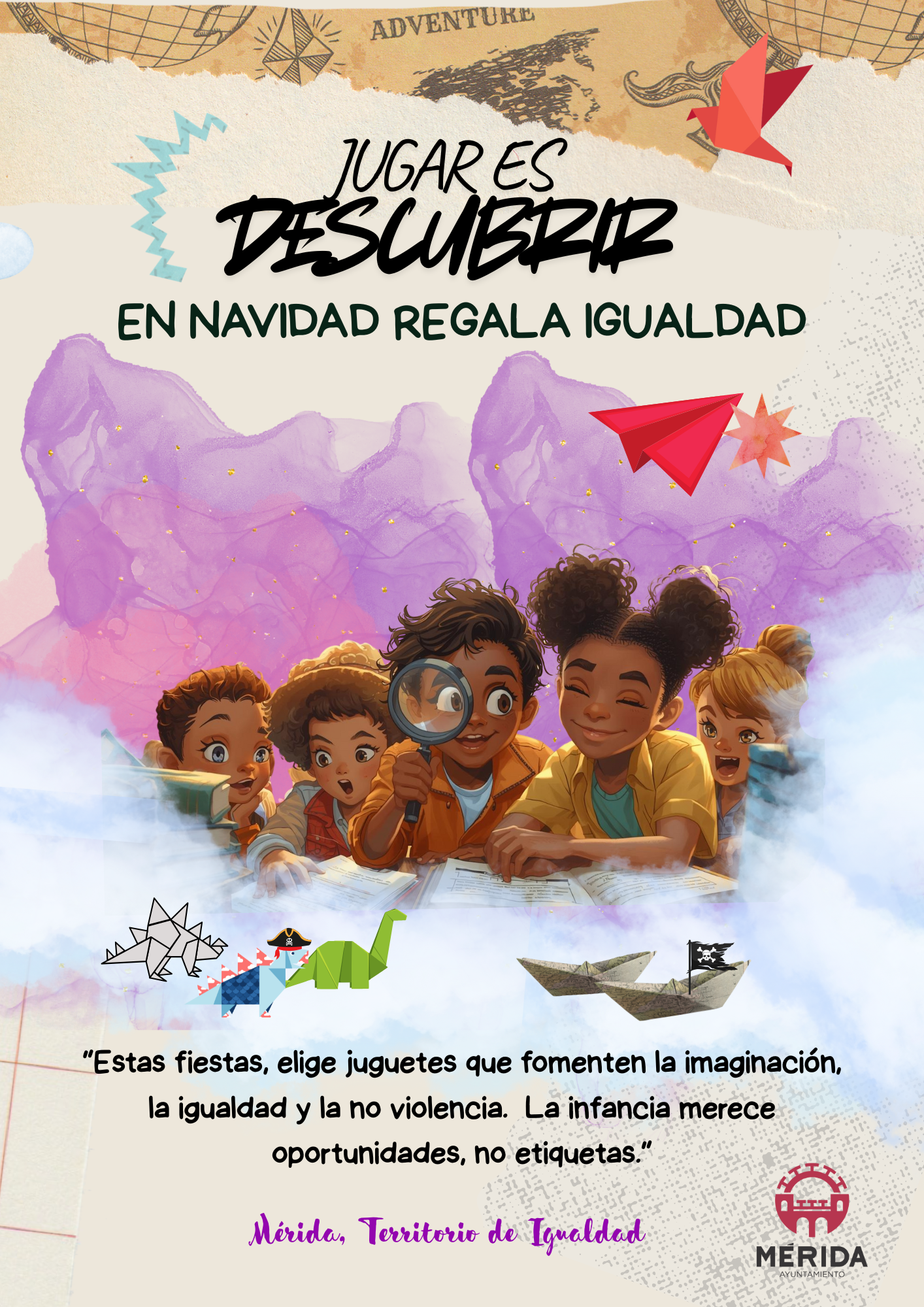 cartel juguetes no sexistas