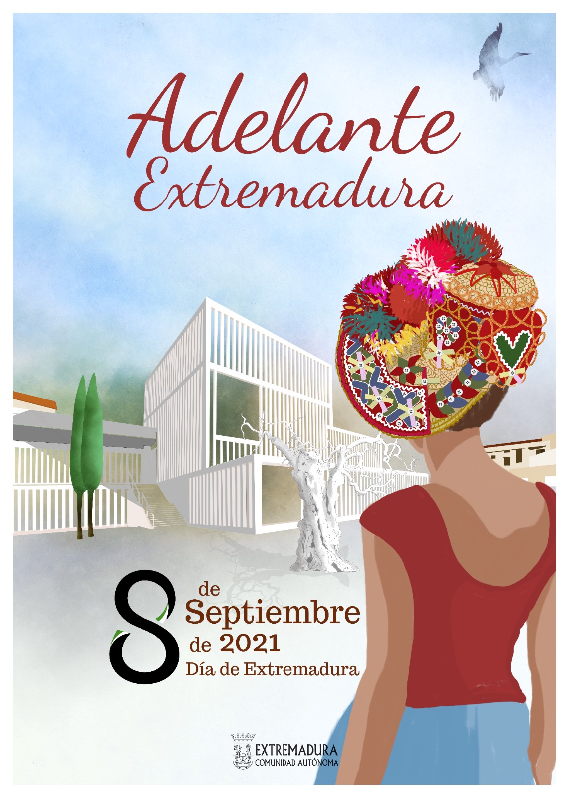 Cartel del Día de Extremadura 2021