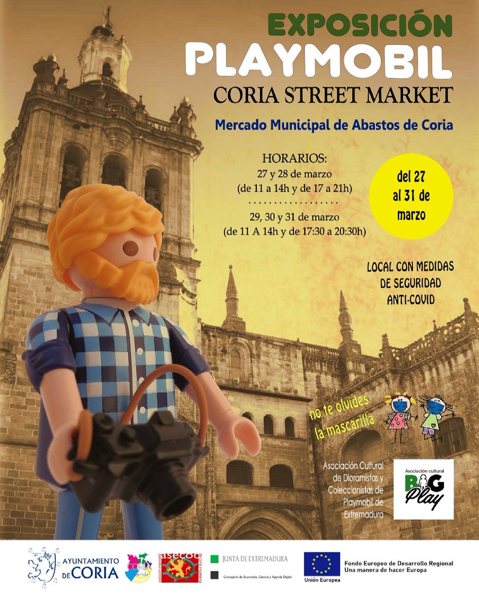 Exposición de Playmobil en Coria